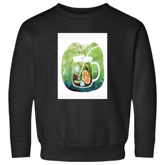 Discover Watercolor lemonade! Baseball ¾ Sleeve Sweatshirts