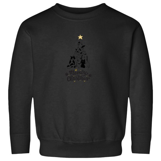 Discover Christmas Cat - Meowy Xmas - Cat Lovers Gift Sweatshirts