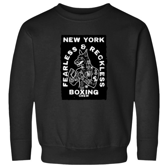 Discover Fearless  Reckless Boxing Crew Sweatshirts
