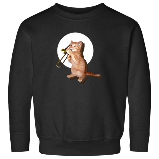 Discover Trombone Cat Sweatshirts