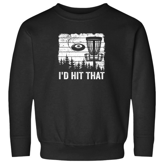 Discover ID Hit That Disc Golf Basket Player Disc Golf Sweatshirts