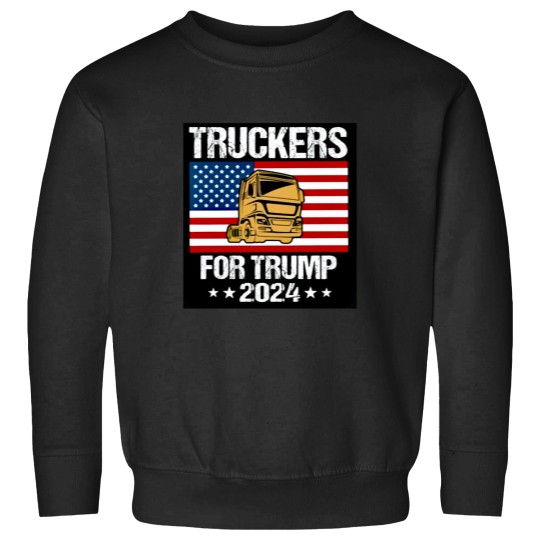 Discover TRUCKERS FOR TRUMP 2024 Sweatshirts