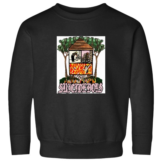 Discover LONG TERM EFFECTS OF SUFFERING - SUICIDEBOYS ALBUM COVER Sweatshirts