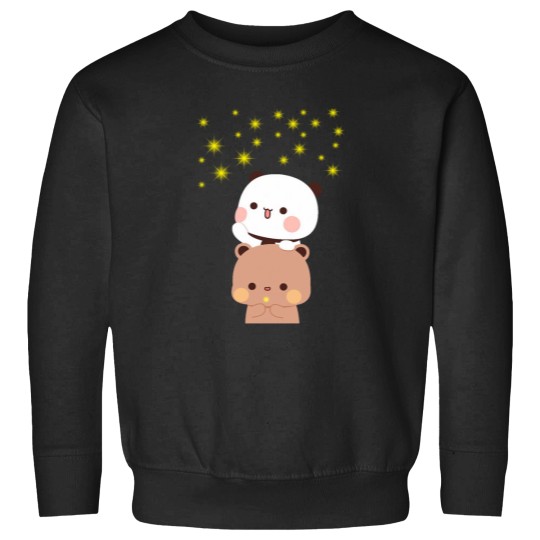 Discover Bubu Dudu Panda Bears Reaching the Stars Sweatshirts