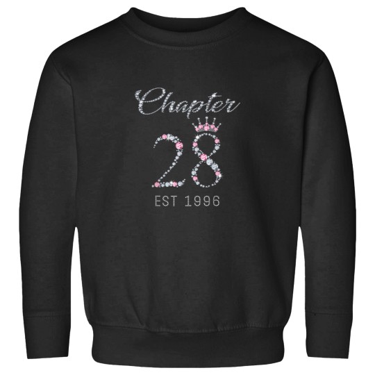Discover Chapter 28 EST 1996 28Th Birthday Tee Gift For W Sweatshirts