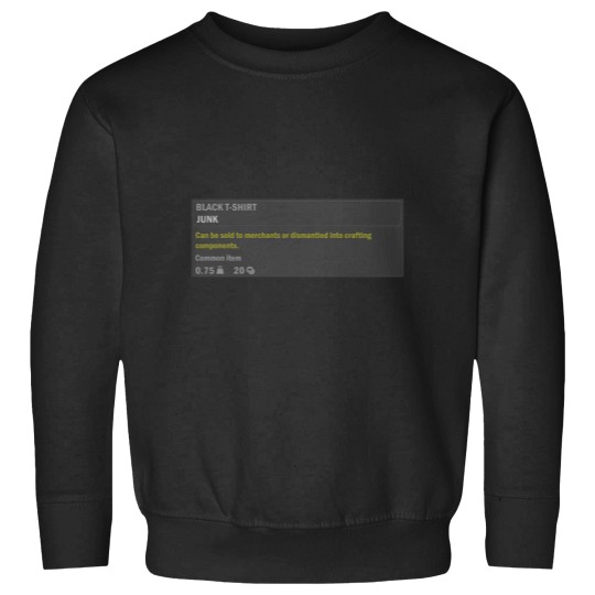 Discover Black Witcher 3 Item Sweatshirts