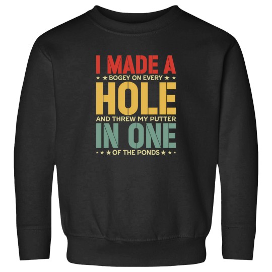 Discover Funny Golf Sweatshirt for Bogey Enthusiasts