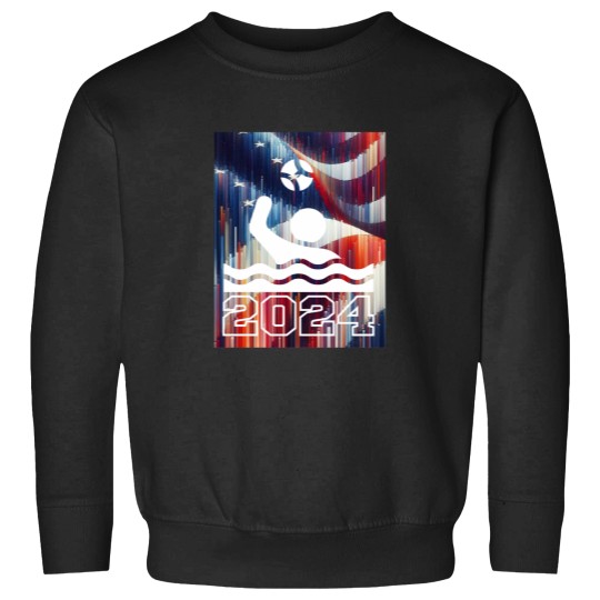 Discover Waterpolo American Flag 2024 Sweatshirts