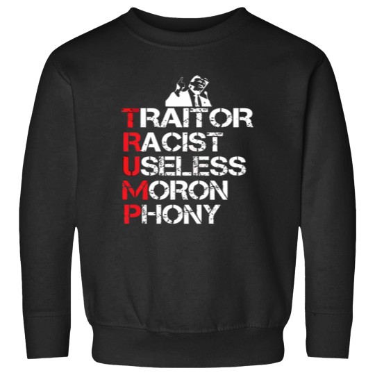 Discover Funny Anti-Trump Sweatshirt Halloween Gift