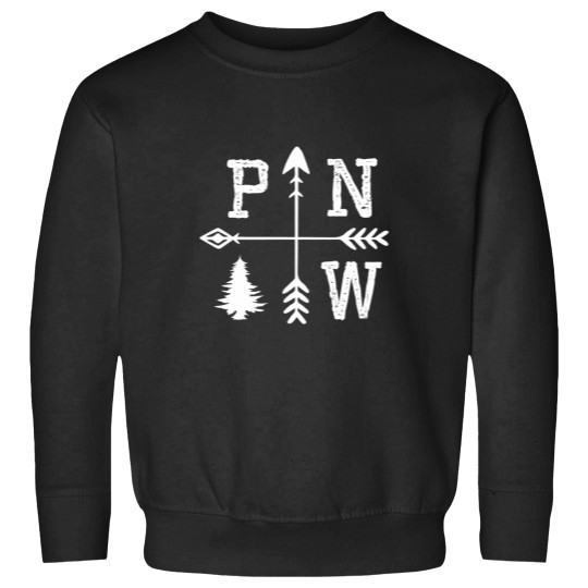 Discover Pacific Northwest White Sweatshirts