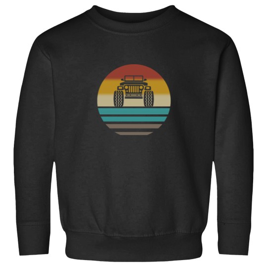 Discover Vintage Jeep Lover Sweatshirt