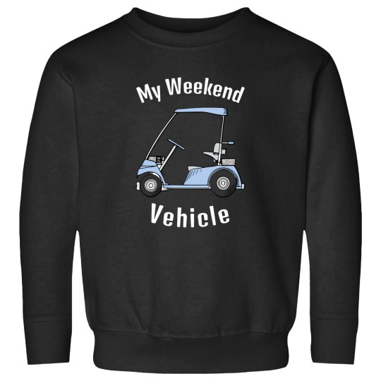 Discover My Weekend Vehicle Golf Apparel Sweatshirts