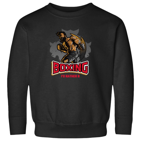 Discover ID Rather Be Boxing 12 Sweatshirts