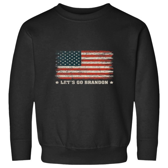 Discover Lets Go Brandon American Flag Vintagess Sweatshirts