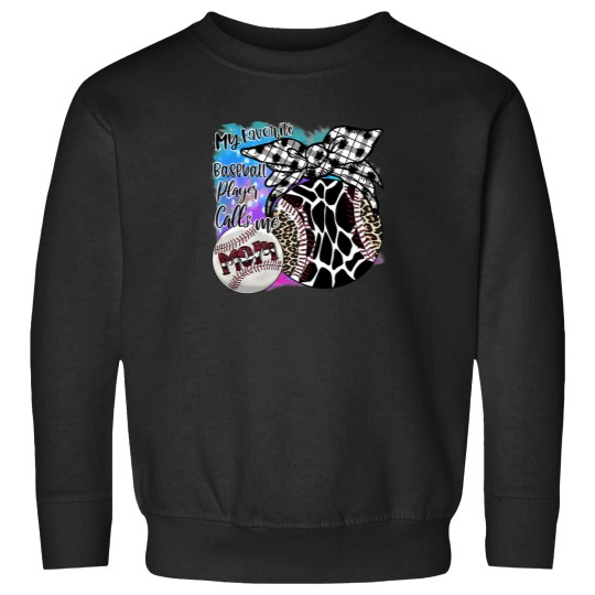 Discover My Favorite Baseball Player Calls Me Mom 19 Sweatshirts