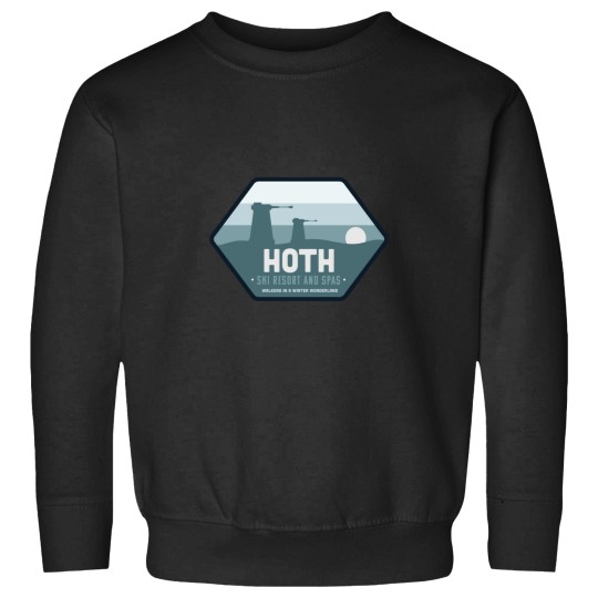 Discover Hoth SkiN Resort - Walkers In A Winter Wonderland Sweatshirts