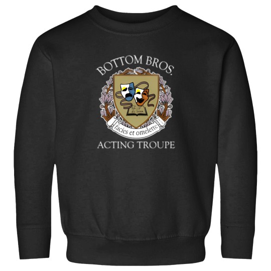 Discover Nick And Nigel Bottom Something Rotten Acting Troupe Sweatshirts