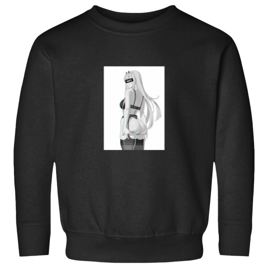 Discover Darling in the Darling in the Franx Zero2 Waifu material Sweatshirts
