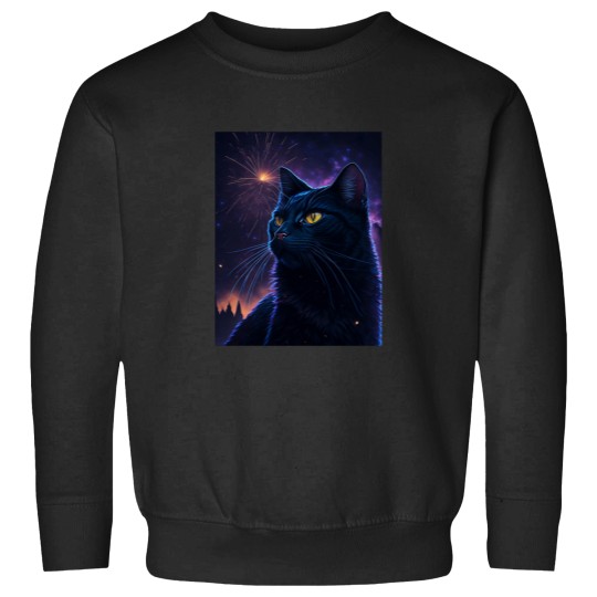 Discover black catss Fireworks Sweatshirts