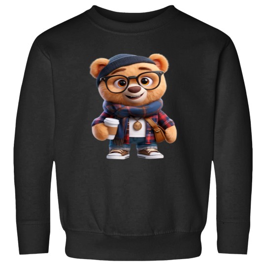 Discover Hipster Teddy Bear Sweatshirts