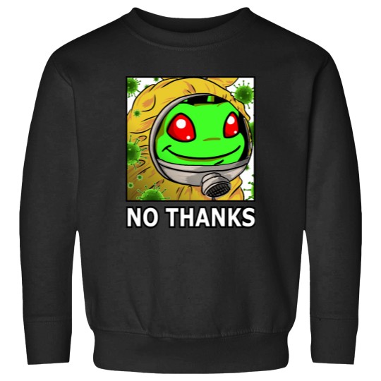 Discover No Thanks Virus Virtual Pet Active Sweatshirts