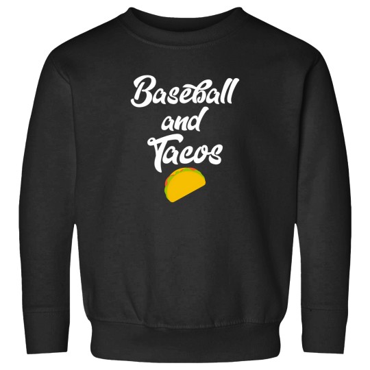 Discover Cute Baseball And Tacos Base Ball Players Sweatshirts