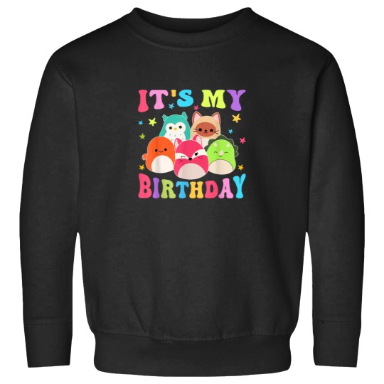 Discover Birthday Squish Squad Great Gifts Cute for Kids Sweatshirts