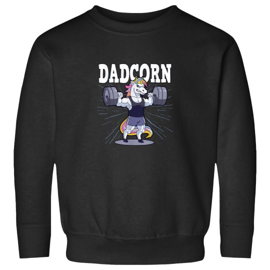 Discover Dadcorn Daddy Unicorn Grandpa Uncle Fathers Day Sweatshirts