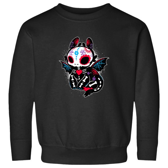 Discover Black Cat Sugar Skull Day Of Dead Mexican Skelet Sweatshirts
