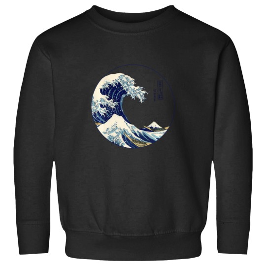 Discover The Great Wave Off Kanagawa By Hokusai Sweatshirts