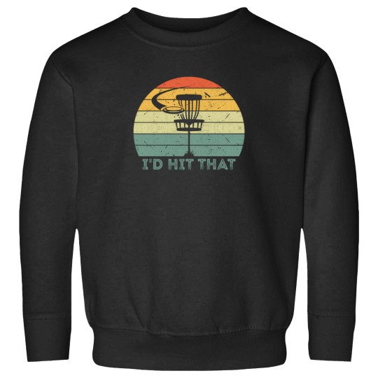 Discover Funny Vintage Disc Golf Frisbee Golf Sweatshirt