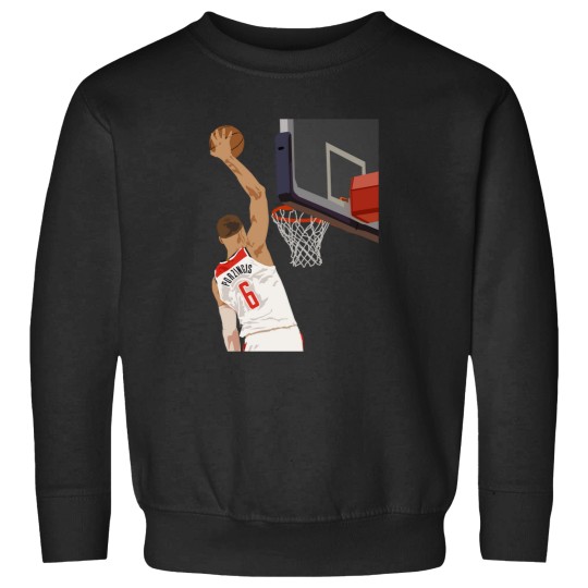 Discover Kristaps Porzingis Slam Dunks Sweatshirts
