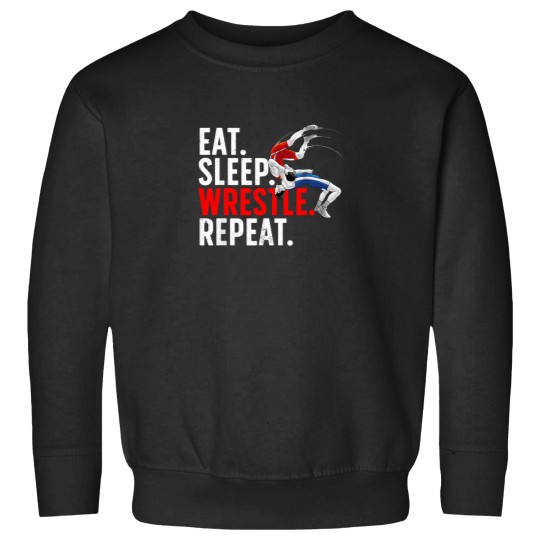 Discover Cool Wrestling Art For Men Women Kids Youth Wrestling Lover Sweatshirts