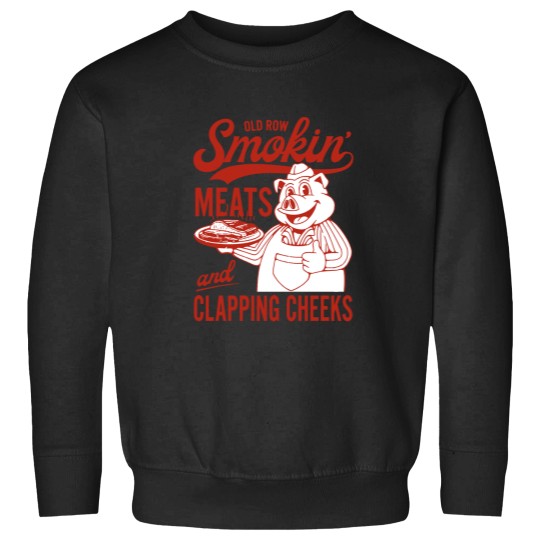 Discover Old Row The Smokin' Meats, Old Row smokin’ meats graphic Sweatshirts