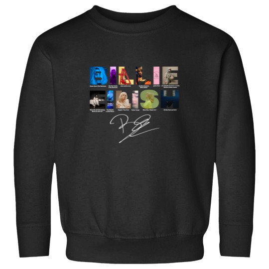 Discover BILLIE EILISH fan art, BILLIE EILISH world tour Sweatshirts