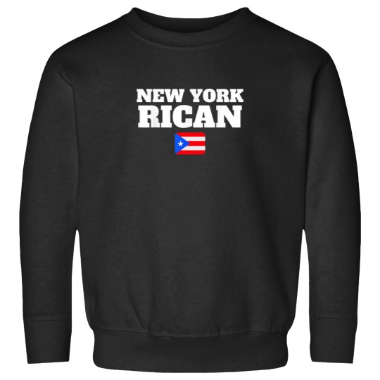 Discover New York Rican Heritage Puerto Rico Flag Sweatshirts