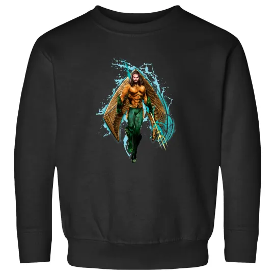 Discover Aquaman Movie Logo with Aquaman Sweatshirts