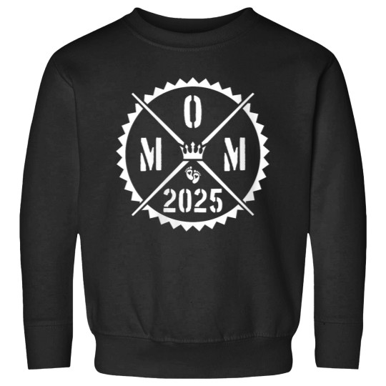 Discover Mom 2025 Loading Funny Mother Mommy Quote Vneck Sweatshirts