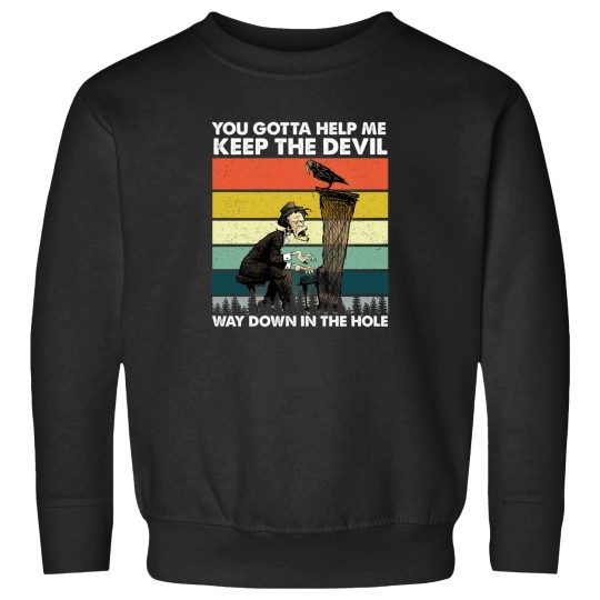 Discover Tom Waits Way Down In The Hole Vintage 1 Sweatshirts