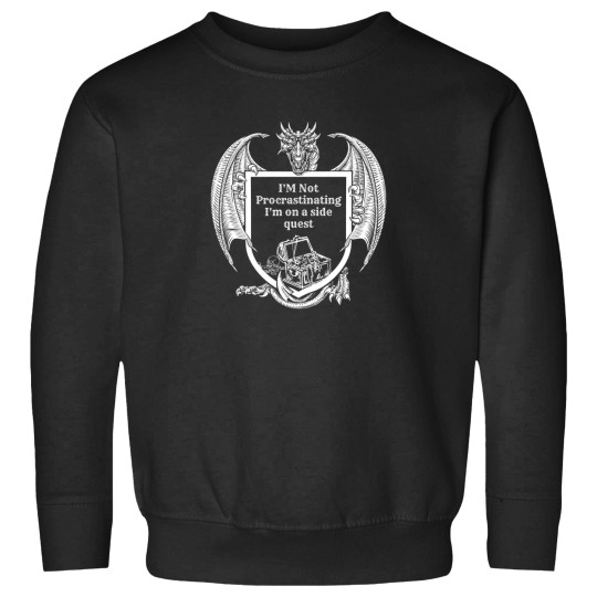 Discover IM Not Procrastinating IM On A Side Quest Sweatshirts
