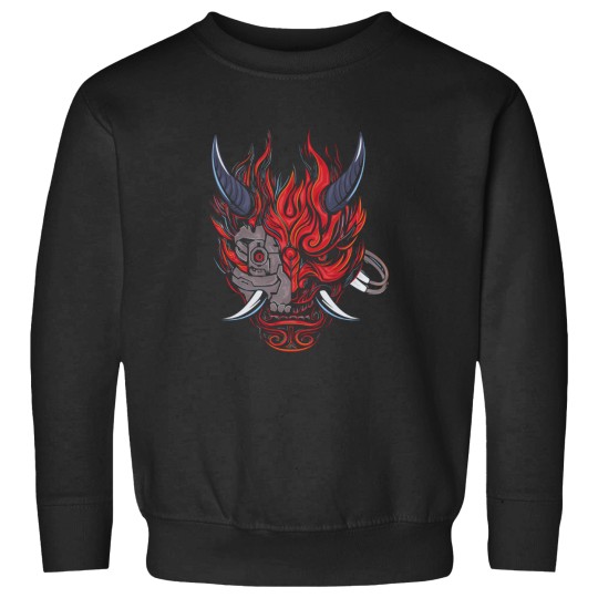 Discover Cyberpunk-Samurai-2077-Oni-- T-Shirt Sweatshirts