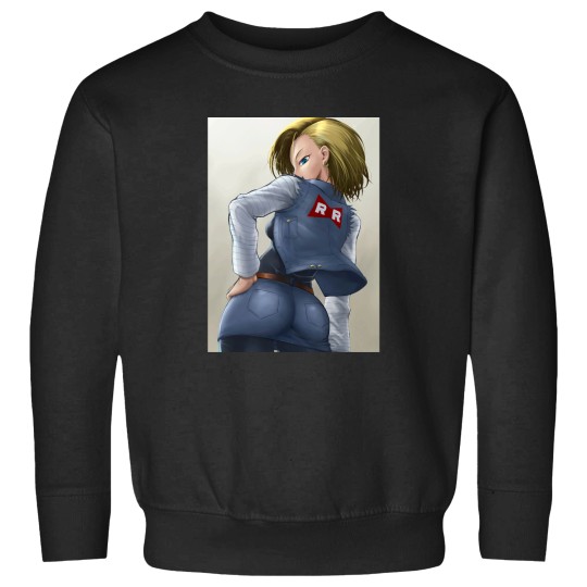 Discover Android 18 dragons Ball Colorful Sweatshirts
