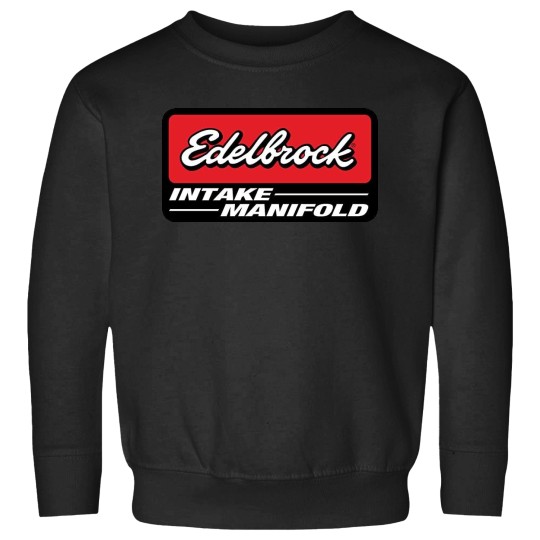 Discover Edelbrock Intake Manifold Logo Sweatshirts