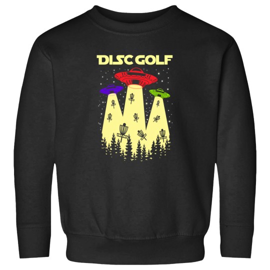 Discover Disc Golf Ufo   Funny Disc Golf Sweatshirts