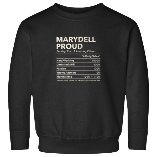 Discover Marydell Mississippi Proud Nutrition Facts Sweatshirts