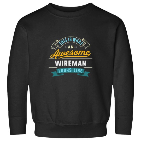 Discover wireman awesome job occupation graduation Sweatshirts