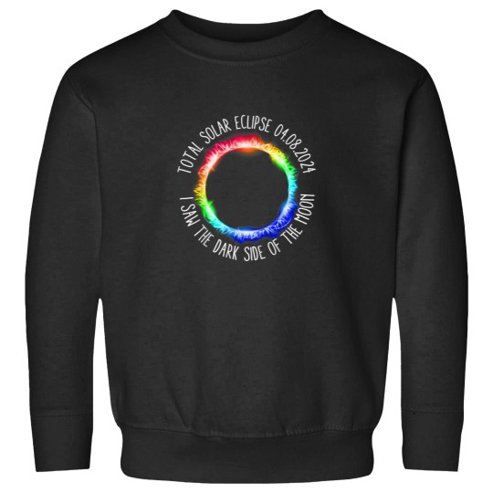 Discover Total Solar Eclipse 04 08 2024 I Saw The Dark Si Sweatshirts