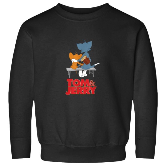 Discover Tom Jerry Movie Park bench Sweatshirts