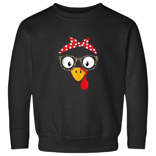 Discover Turkey woman or girl with leopard glasses for th Sweatshirts