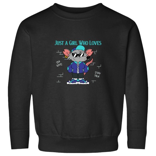 Discover Just a Girl Who Loves Rats (7) Sweatshirts